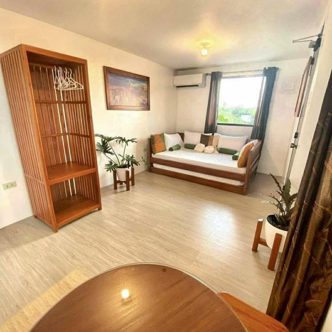 Comfortable resort lounge room